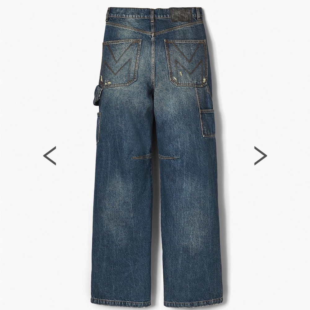 Marc Jacobs Women's Boyfriend Jeans - Blue Denim - Picture 5 of 8